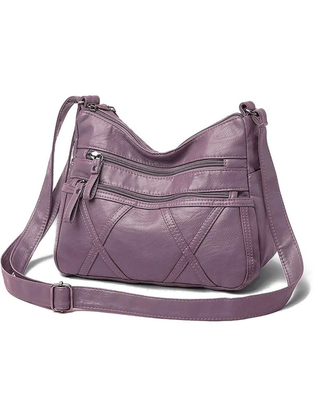 Chic Vegan Crossbody Bag for Women | Small Shoulder Purse | Stylish Everyday